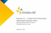 Industry 4.0  |  A New Kind of Revolution