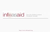 Project Decription Save the Children and infoasaid pilot project in Bossaso Somalia