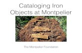 Cataloging Iron Objects at Montpelier