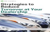 Strategies to Reduce Turnover at Your Dealership