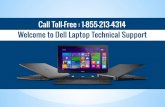 Dell Laptop Technical Support @1-855-213-4314~Phone Number