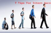7 tips for intern success