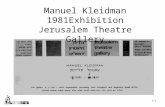 Manuel Kleidman 1981 exhibition