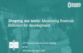 AFI Financial Inclusion Data working group
