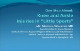 One Step Ahead_Knee and Ankle Injuries in Little Sports