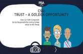 How does the CSR policy bring value to the PSA Group?