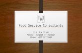 Food Service Consultants