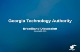 Georgia Broadband Update Hearing