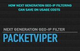 How next generation geo ip filtering  can save on usage costs