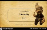 The guide of Security Jerk