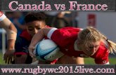 live▻▻ Canada vs France