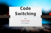 Code Switching Info Speech