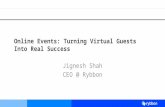 Webinars  - Turning Virtual Guests into Real Success