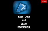 Power shell voor developers