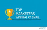 Top Marketers Winning at Email