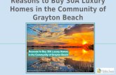 Reasons to Buy 30A Luxury Homes in the Community of Grayton Beach