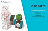 Cube Boxes | The Custom Boxes-Australia