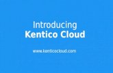 Introduction to Kentico Cloud - the headless CMS and digital experience platform