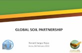 Global soil partnership, Ronald Vargas, FAO