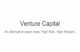 Venture capital: General intro risk reward and operations