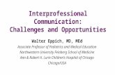 Walter Eppich - Interprofessional Communication: Challenges and Opportunities