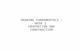 Drawing Fundamentals, Week 2: Proportion, Construction & Shading