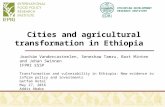 Cities and agricultural transformation in Ethiopia