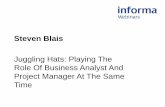 Webinar: Playing The Role Of Business Analyst And Project Manager At The Same Time