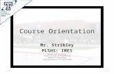 Course Orientation 20090818