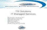 TSI Managed Network Services and IT Support