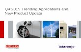 Tektronix and Keithley product and appl update Q4 2015