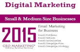 Email Marketing for Small and Medium Size Businesses