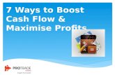 7 Ways to Maximise Profits & Cash Flow