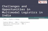LogiQuest Season 2 - Challenges and opportunities in multi modal logistics in India