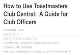 How to Use Toastmasters Club Central: A Guide for Club Officers