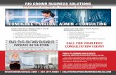 Business support and concierge services  | Rio Crown Business - DC, Virginia and Maryland