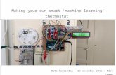 Data Donderdag - Making your own smart ‘machine learning’ thermostat