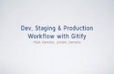 Dev, Staging & Production Workflow with Gitify (at MODXpo 2015 in Munich)