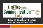 How to teach comuni. skills 2016
