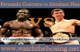 watch Fernando Guerrero vs Abraham Han live streaming