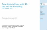 Counting children with TB - the role of modelling