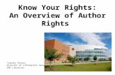 Author Rights Webinar (October 16, 2015)