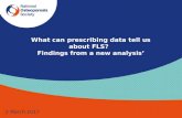 What can prescribing data tell us about FLS? Findings from a new analysis - Tim Jones