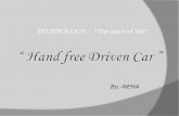 HAND FREE DRIVEN CAR