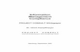 [DE|EN] Information Management Compliance | Dr. Ulrich Kampffmeyer | Whitepaper | DMS EXPO 2007