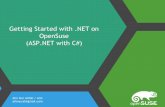 Getting started with .net on openSUSE  (asp.net with c#)