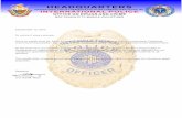 certificate of employment - international police