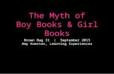 The Myth of Boy Books & Girl Books