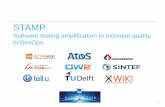 Improving software quality and devop automation with STAMP, OW2con'16, Paris.