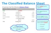Centro Property - Why is the Balance Sheet classified?